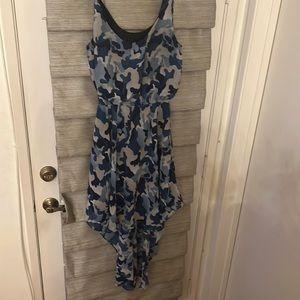 Army print dress
